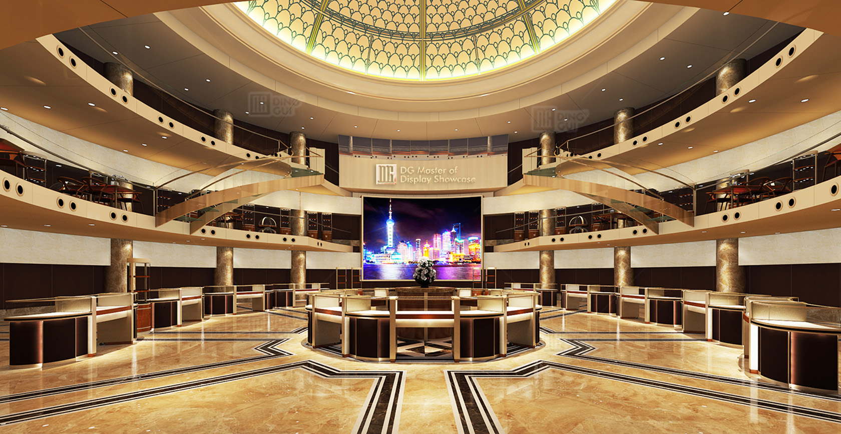 Shanghai national bonded warehouse high-end luxury showcase project1 1