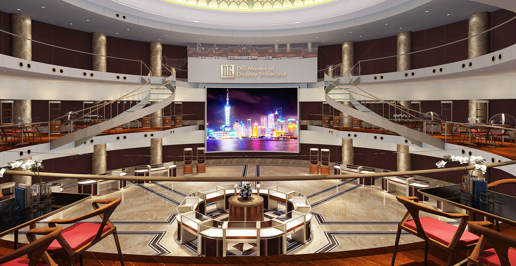 Shanghai national bonded warehouse high-end luxury showcase project1 2