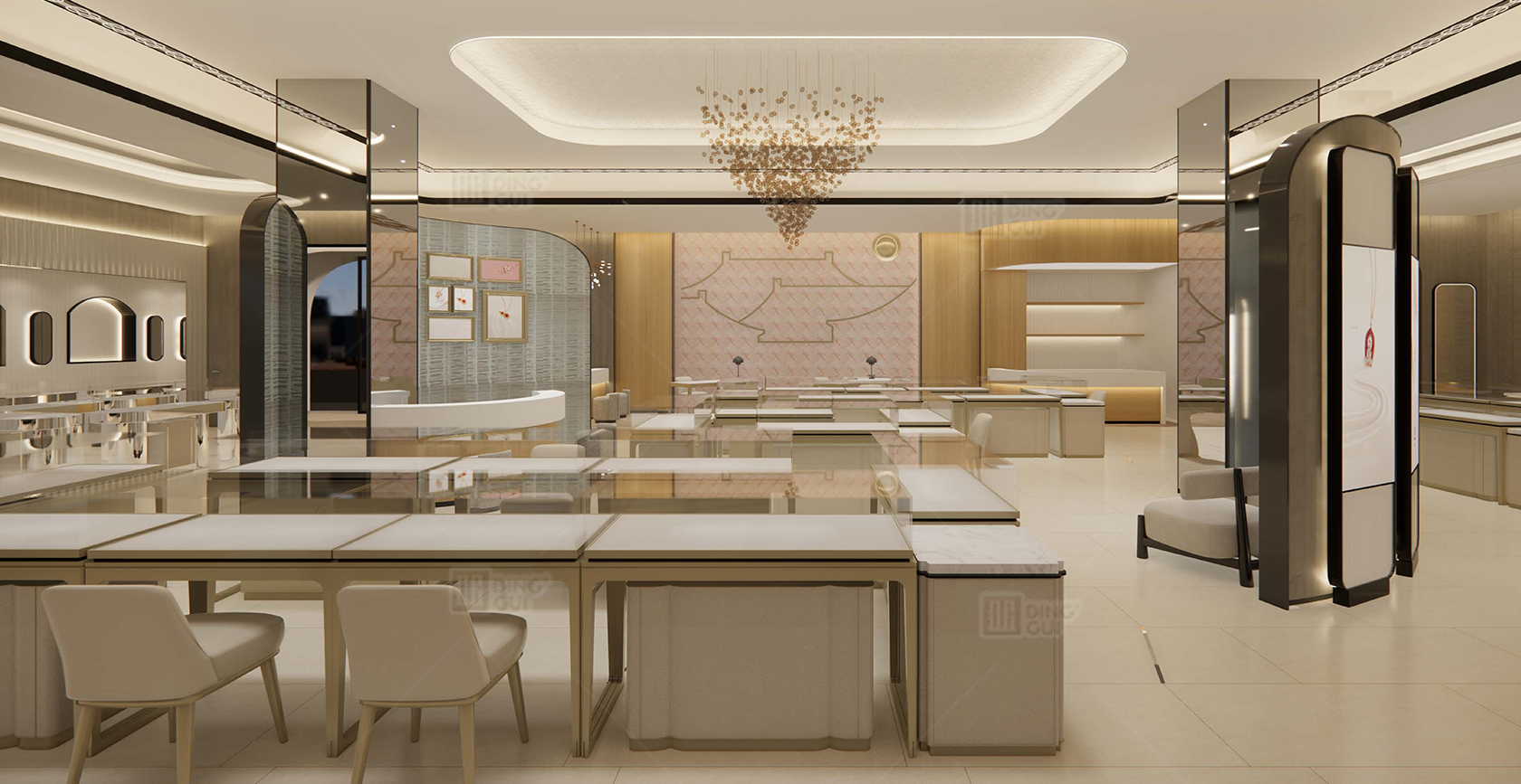 Hochwertige Juwelierkette in China 1