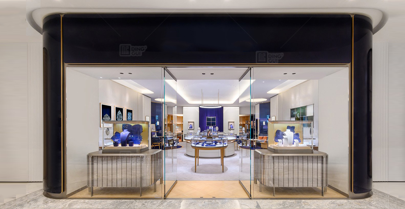 Švýcarský obchod s luxusními šperky a prémiovými hodinkami 1