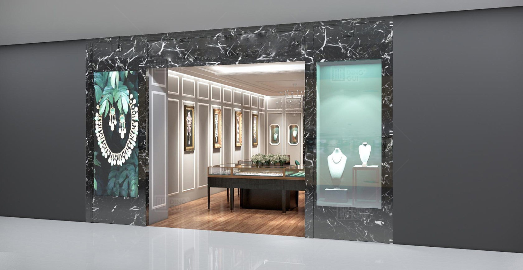 European high-end antique jewelry brand store 5