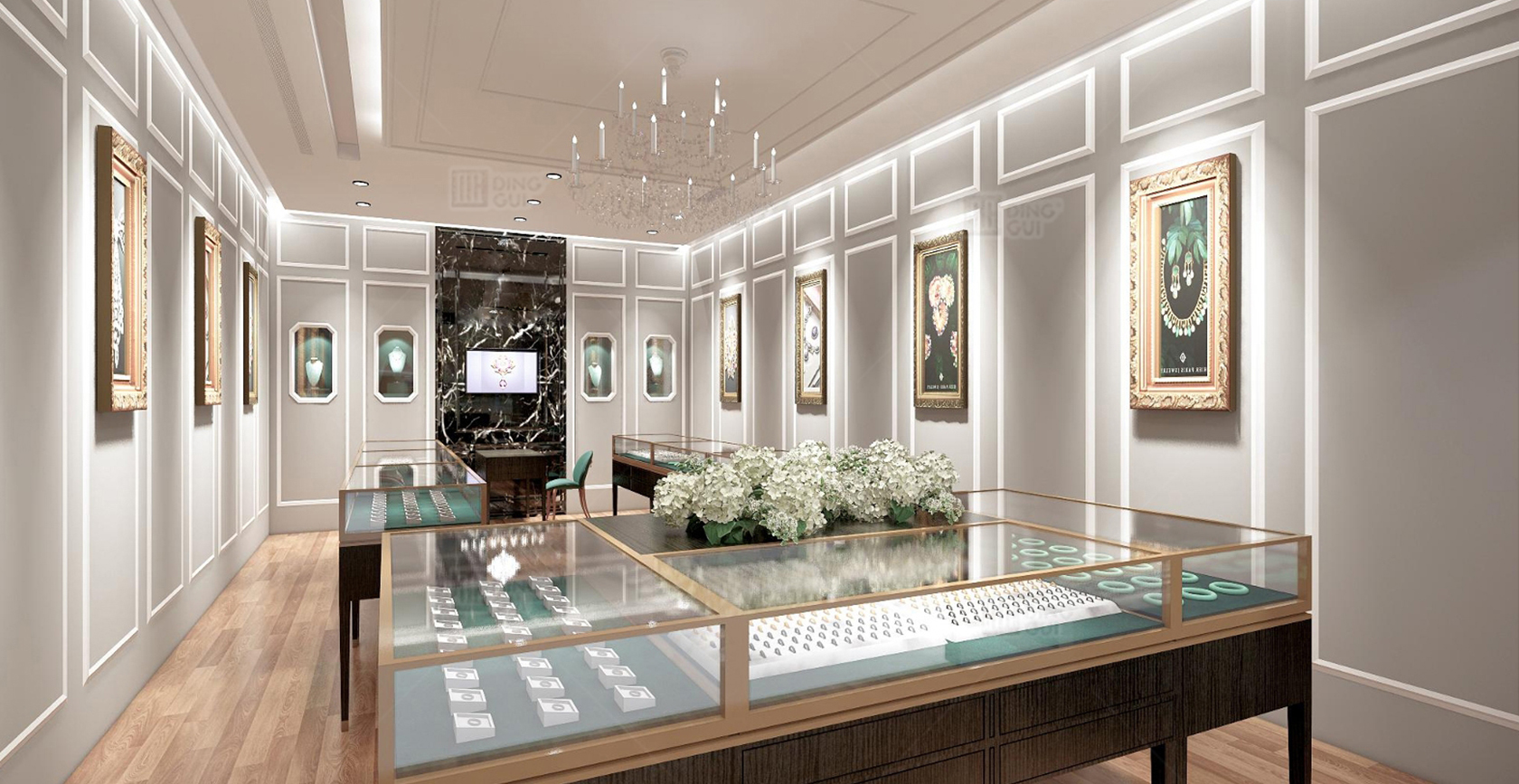 European high-end antique jewelry brand store 4