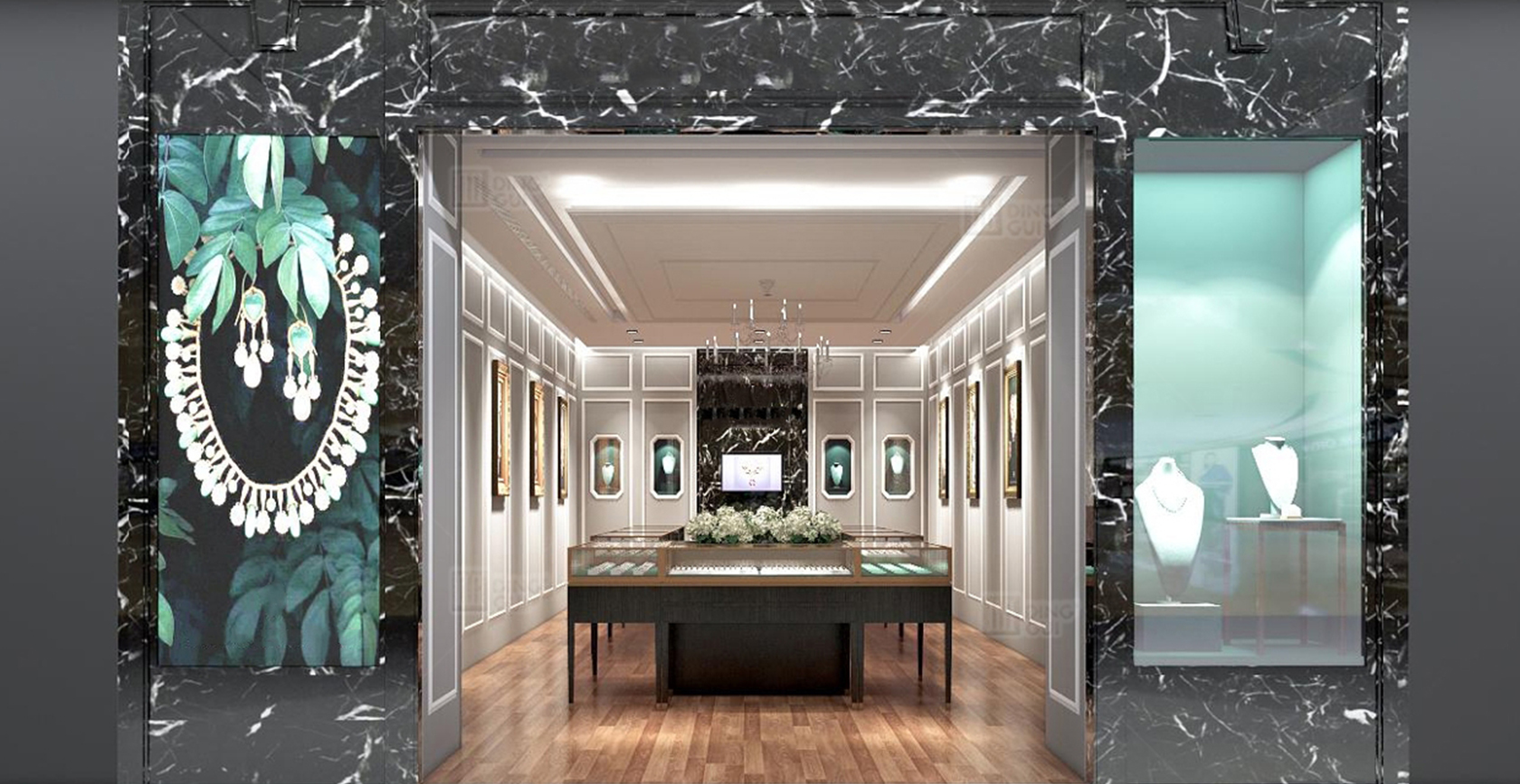 European high-end antique jewelry brand store 1