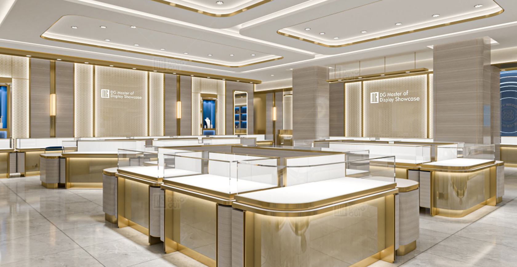 Kinas berömda guldkedjemärkesutställningsprojekt för anpassning 2