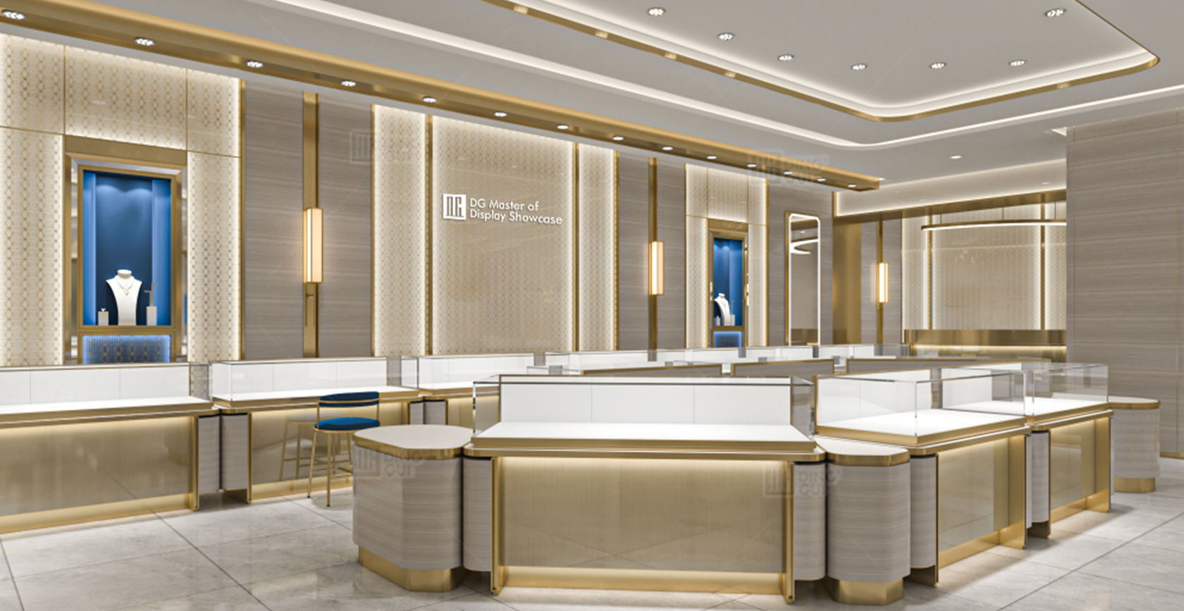 Kinas berömda guldkedjemärkesutställningsprojekt för anpassning 6