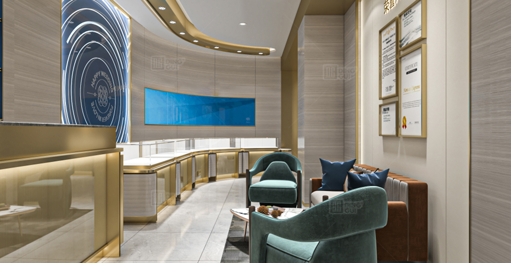 Kinas berömda guldkedjemärkesutställningsprojekt för anpassning 7