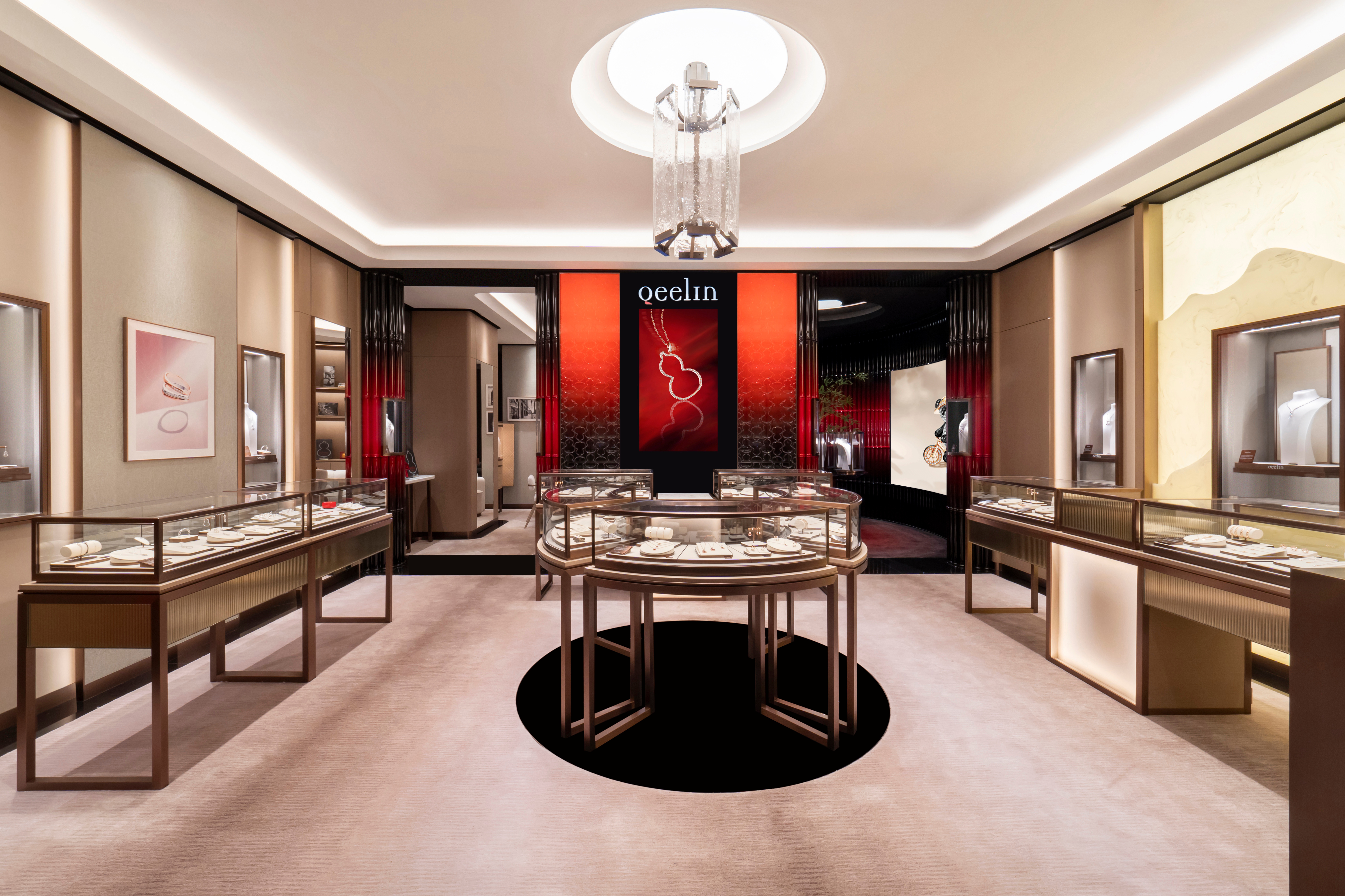 How does DG lead the design trend of jewelry showcases in the future? 1
