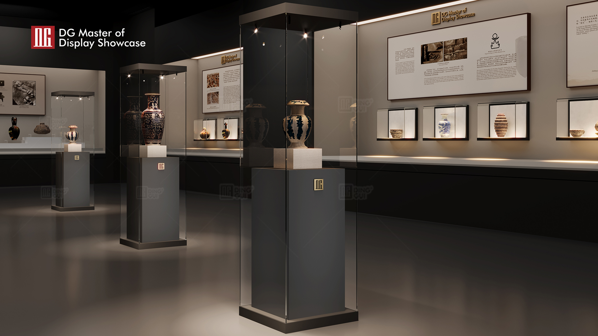 Are you concerned about insufficient security or subpar display effects with museum showcases? 1