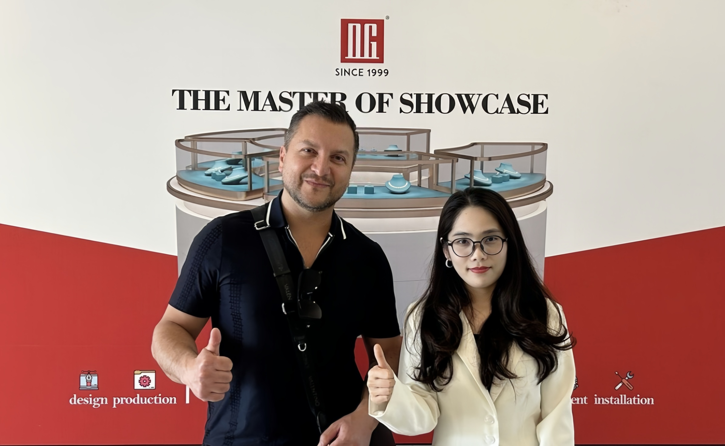 Wil je niet naar de DG showcase komen om te zien wat er gebeurt? 1