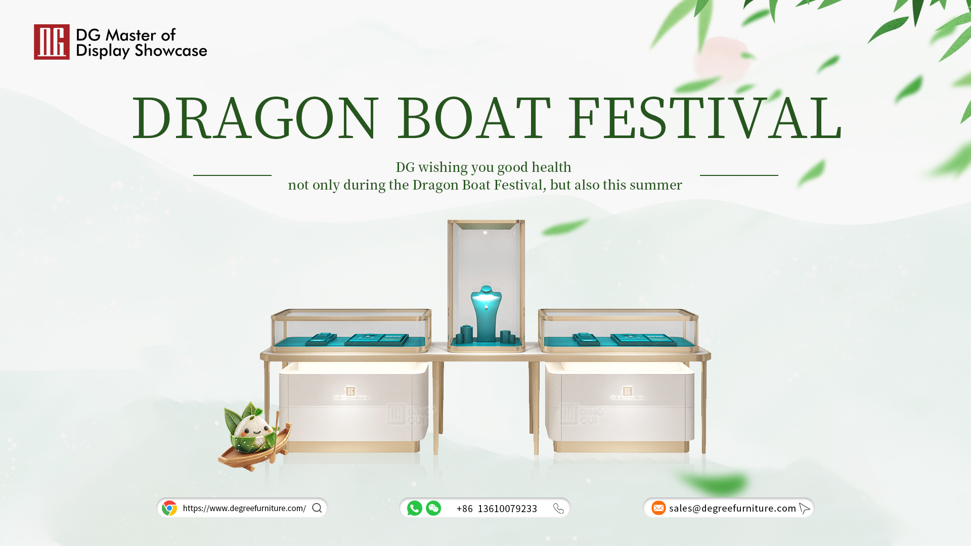 Traditional Festival, Trendy Display Showcases, DG Celebrates Dragon Boat Festival with You 2