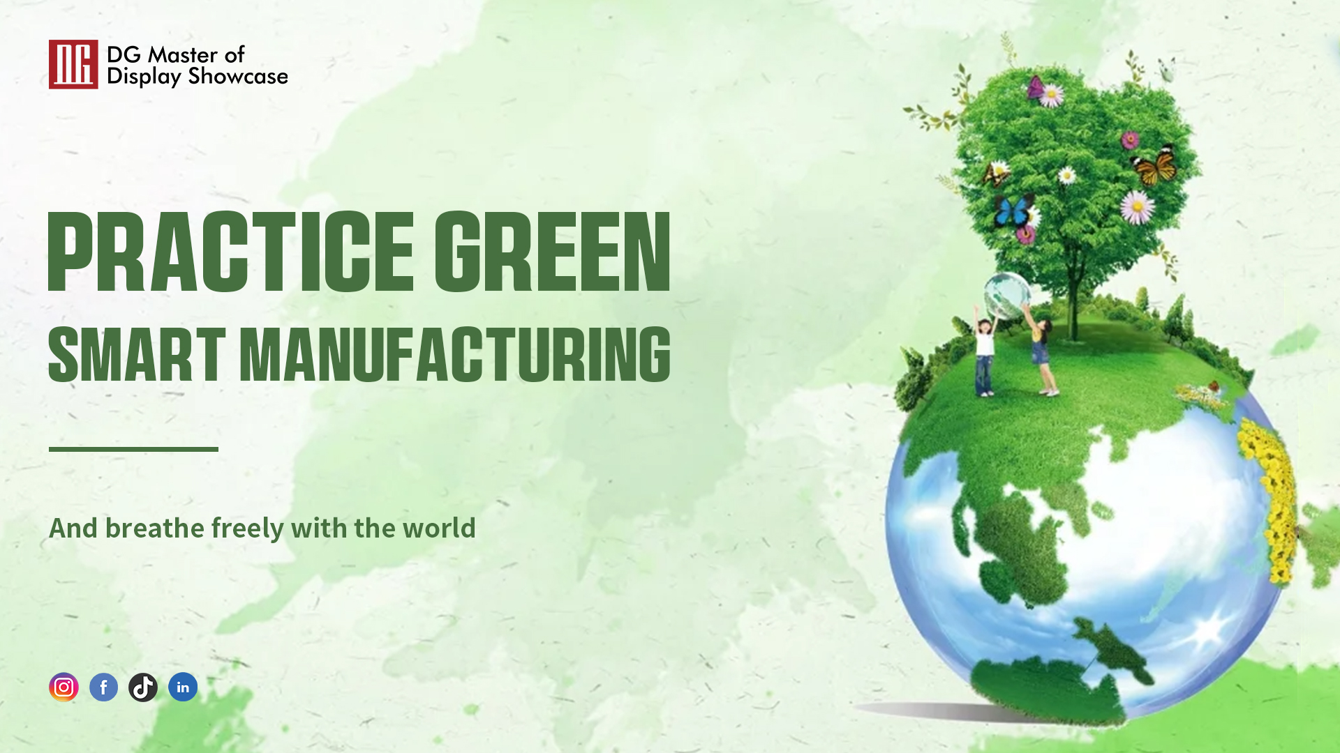 Führend im Umweltschutz, innovativ für die Zukunft: DG Display präsentiert sein Umweltengagement 1