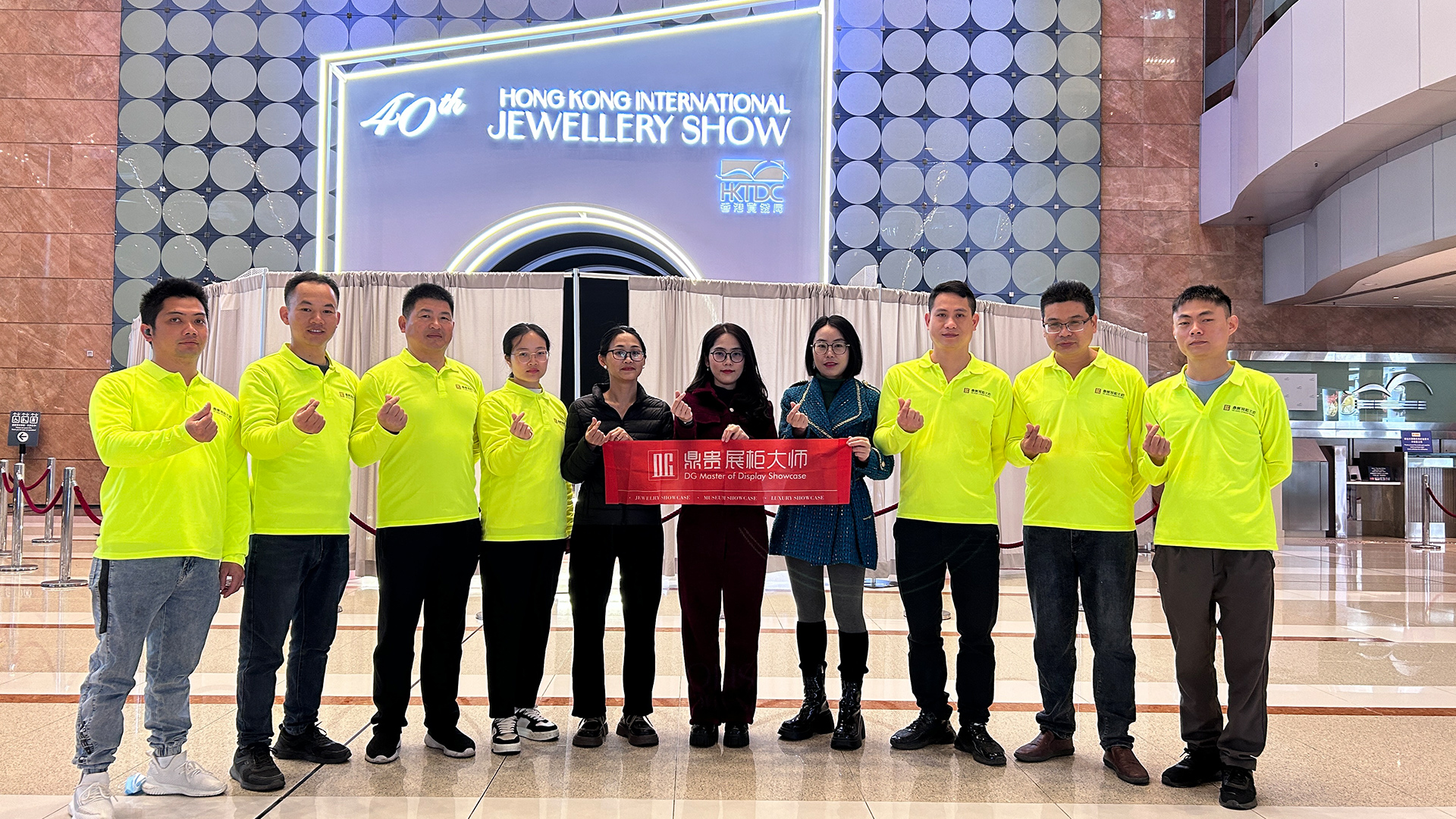 DG Lyxig Smyckesmässa Stjäl Rampljuset på Hong Kong International Jewellery Show 1