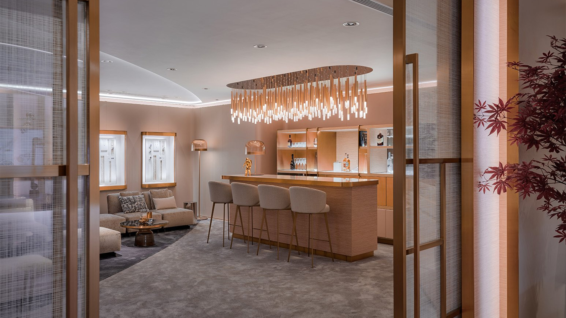 Kühne Innovation, führende Modetrends: Analyse des Innendesigns des neuen Omega-Flagship-Stores 4