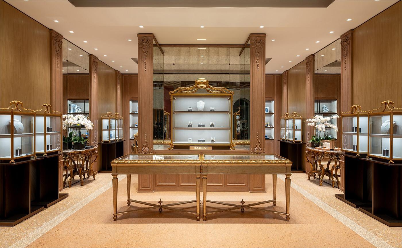 DG Takes You to Explore the Italian-style Jewelry Display Space of Buccellati Sanya Boutique 2