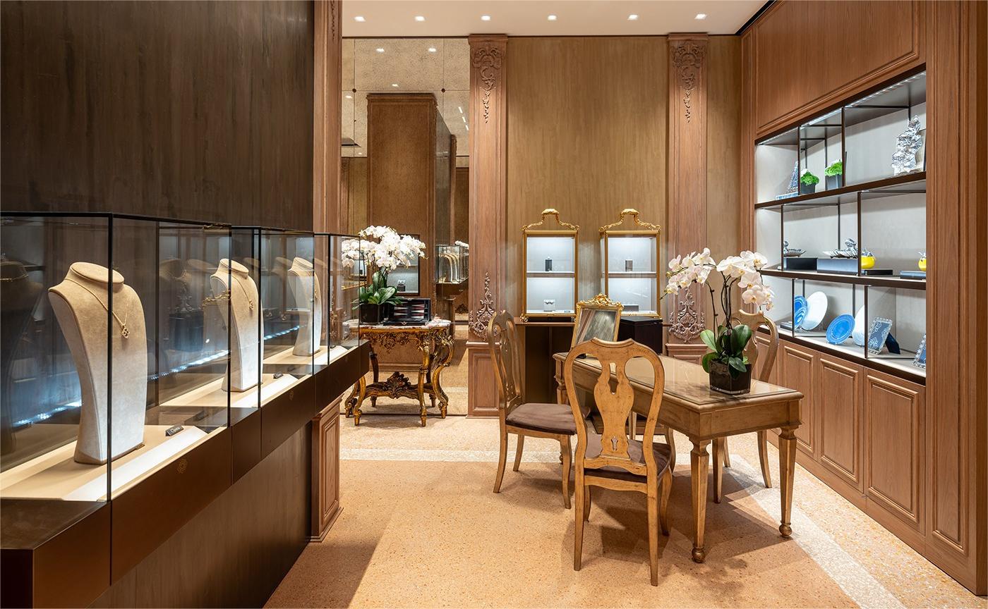 DG Takes You to Explore the Italian-style Jewelry Display Space of Buccellati Sanya Boutique 3