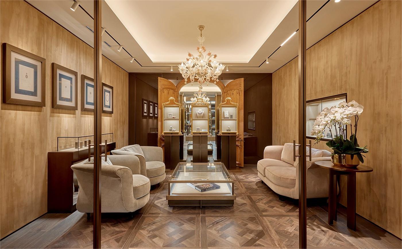 DG Takes You to Explore the Italian-style Jewelry Display Space of Buccellati Sanya Boutique 4