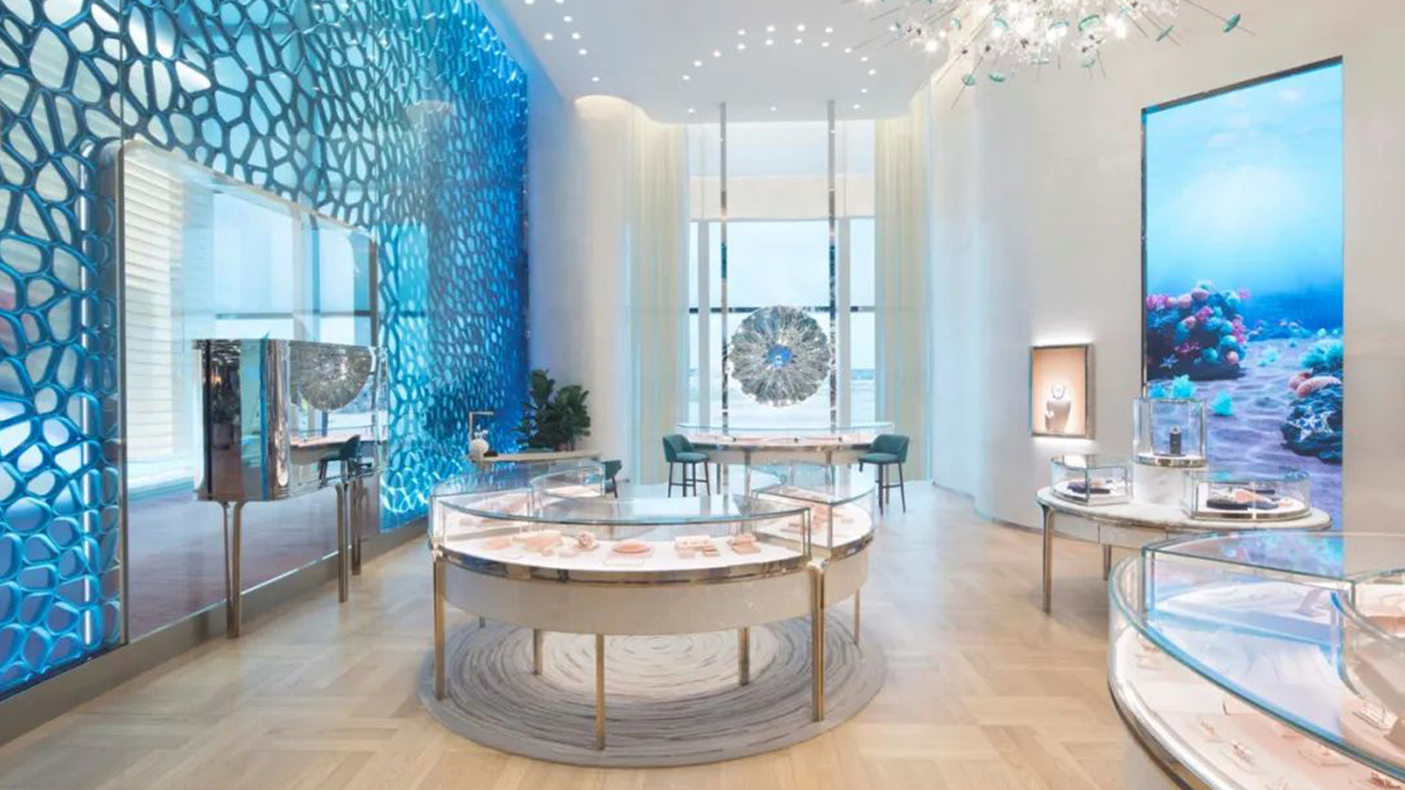 Schmuckvitrinenherstellung und nachhaltige Entwicklung: Das Beispiel der Tiffany-Filiale am Flughafen Singapur Changi 5