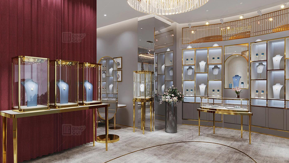 Illuminate the brand, designed and manufactured by DG Display Showcase. 1