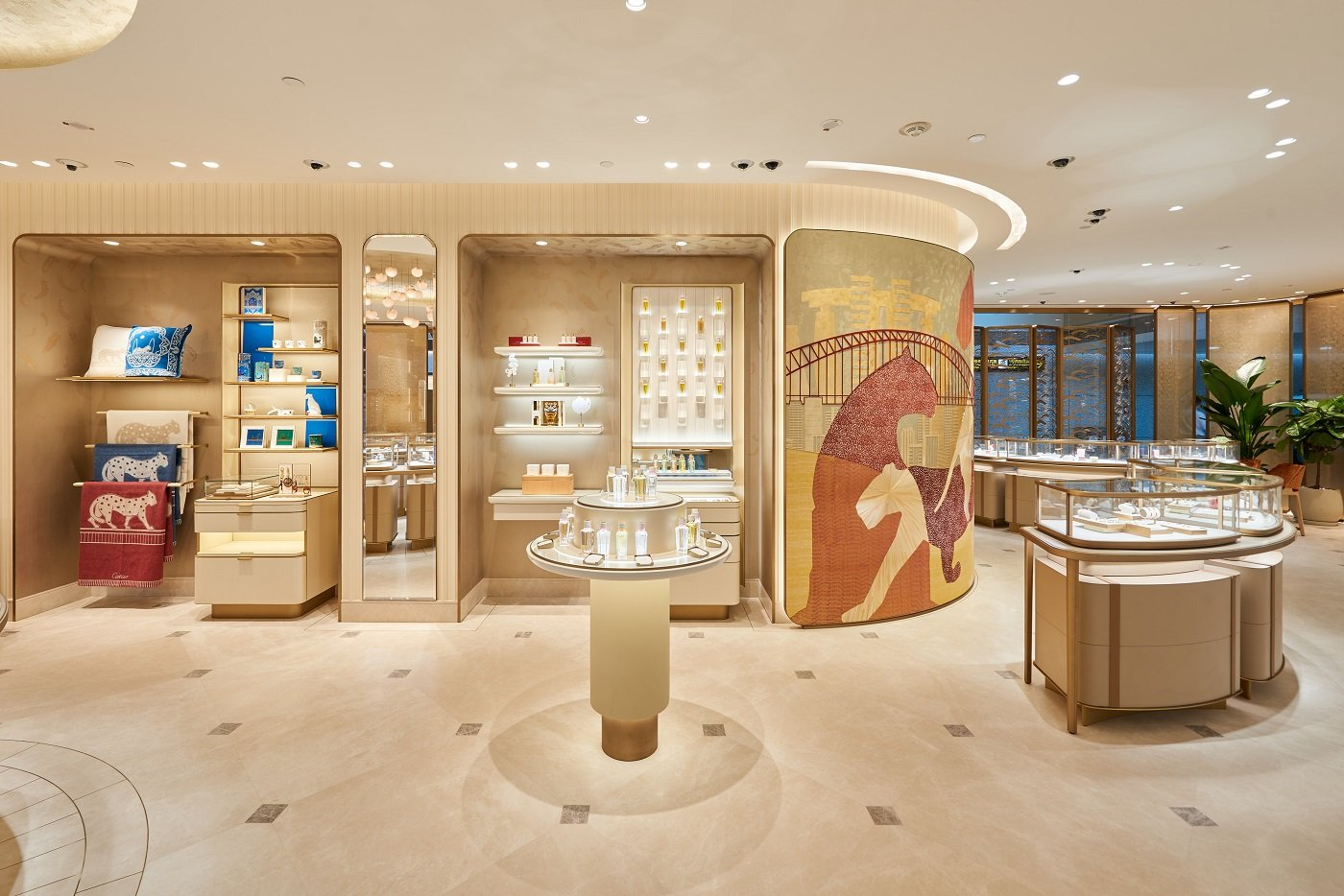 Hur du får din juvelerarbutik att sticka ut på en flygplats – en fallstudie av Cartiers butik på Chongqing Jiangbei flygplats 3