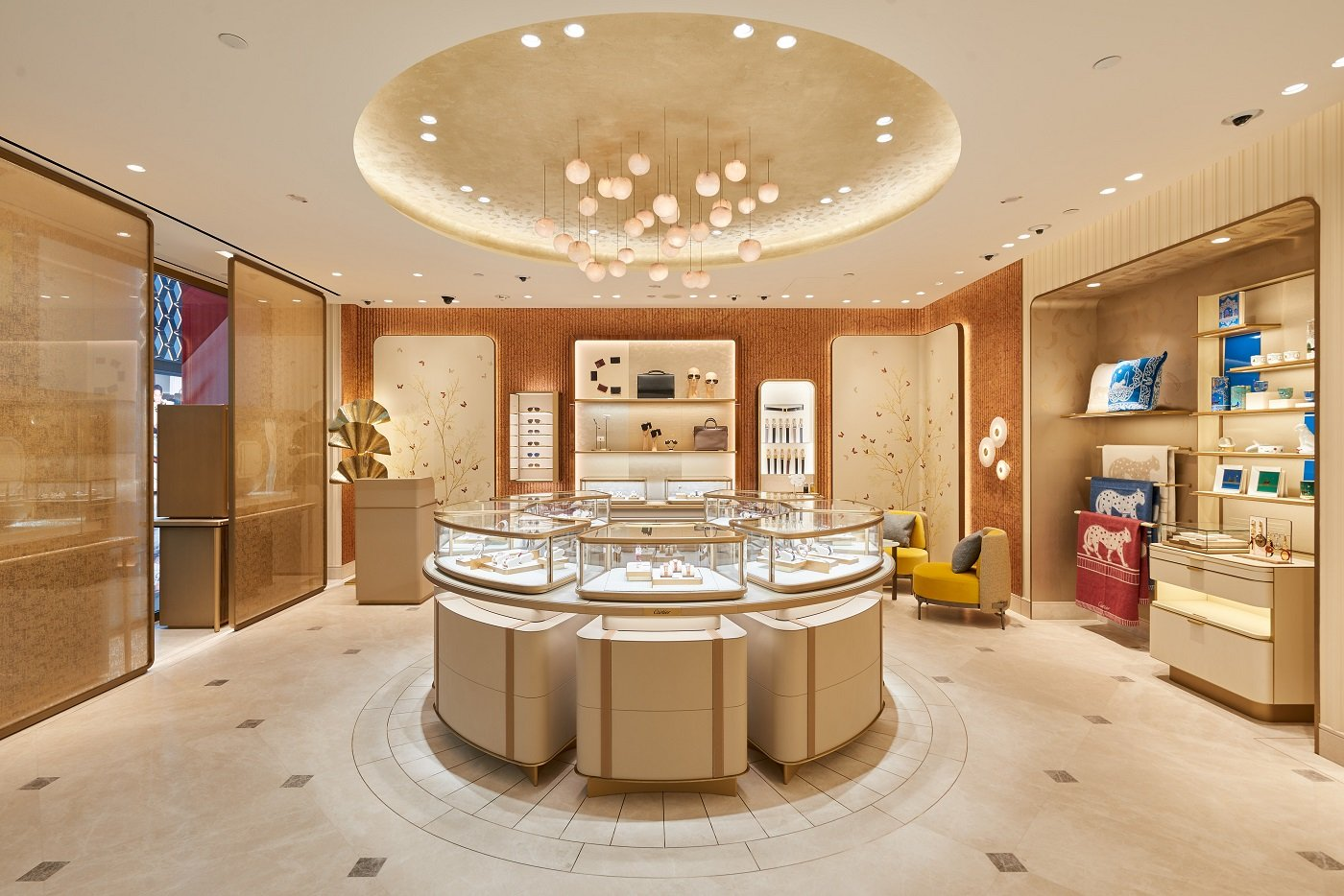 Hur du får din juvelerarbutik att sticka ut på en flygplats – en fallstudie av Cartiers butik på Chongqing Jiangbei flygplats 2