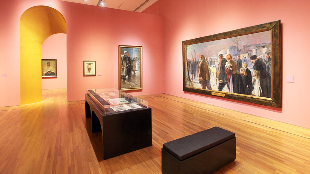 Optimization design of exhibition display showcases in temporary exhibitions of museums 1