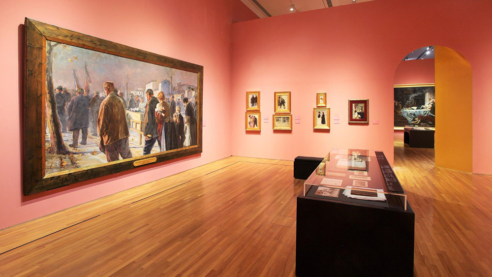 Optimization design of exhibition display showcases in temporary exhibitions of museums 2