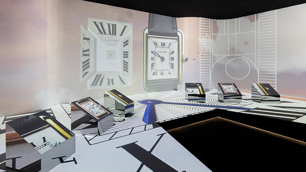 Lær dig at skabe et kreativt temabaseret udstillingsområde: Med Cartiers "Boundless Time" som eksempel 3