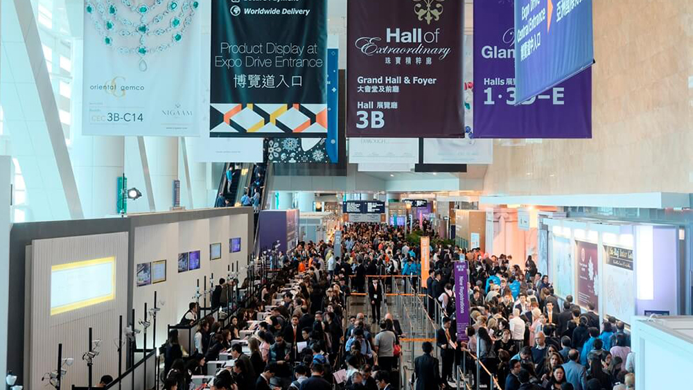 Internationale sieradenbeurs van Hong Kong