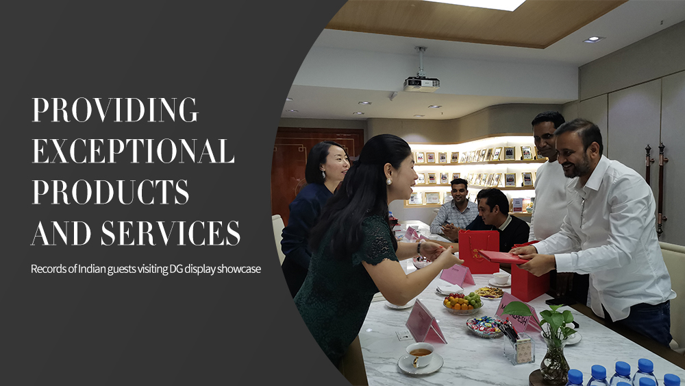  DG empfängt indesch Clienten