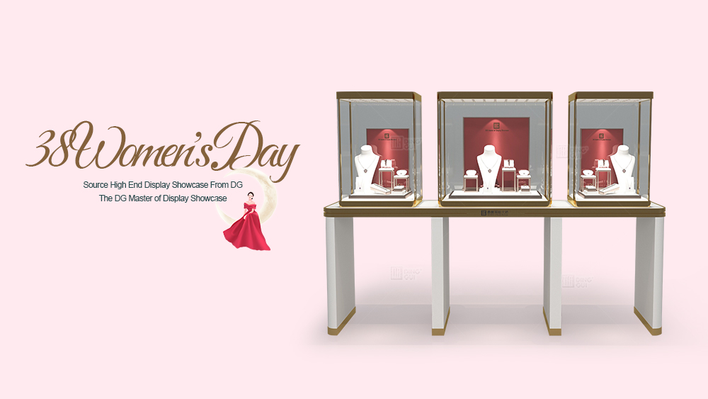 On March 8th Women's Day, DG display showcase pays tribute to women around the world! 1