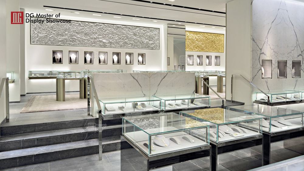 What are the lighting requirements of the jewelry display case for lighting？ 1