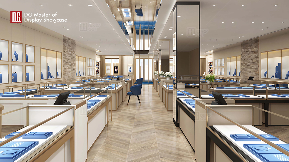 5 typer av vanliga smyckesutställningslayouter 1