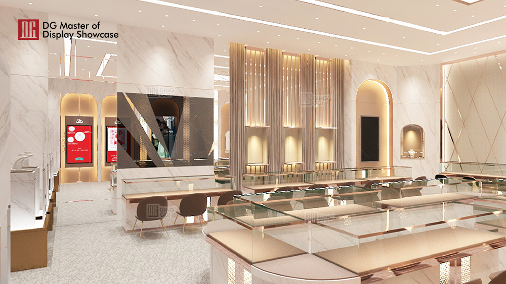 A strong collaboration between Chow Tai Fook and DG display showcase 1