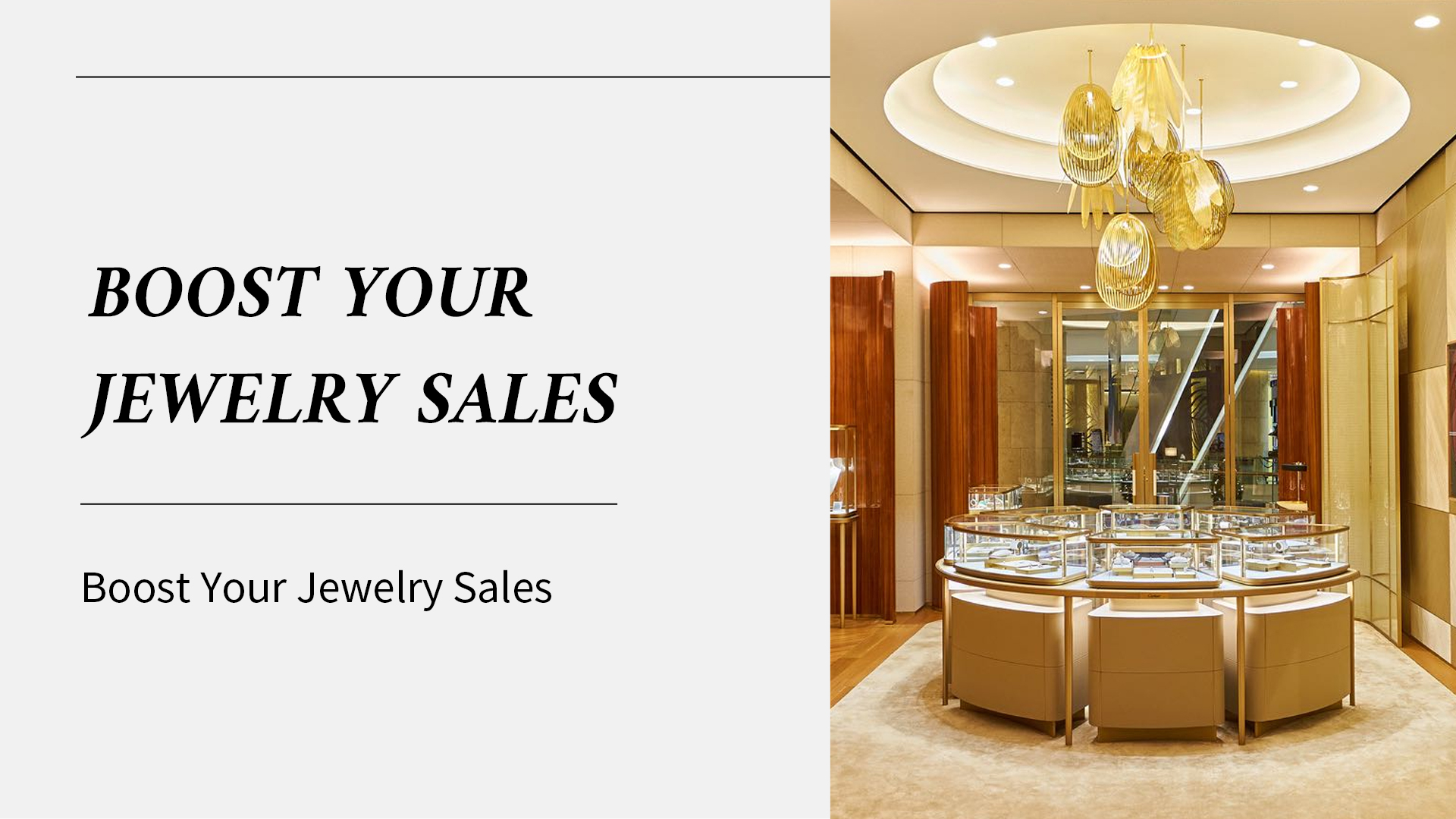 Hur vitrinskåp ökar din smyckesförsäljning 1