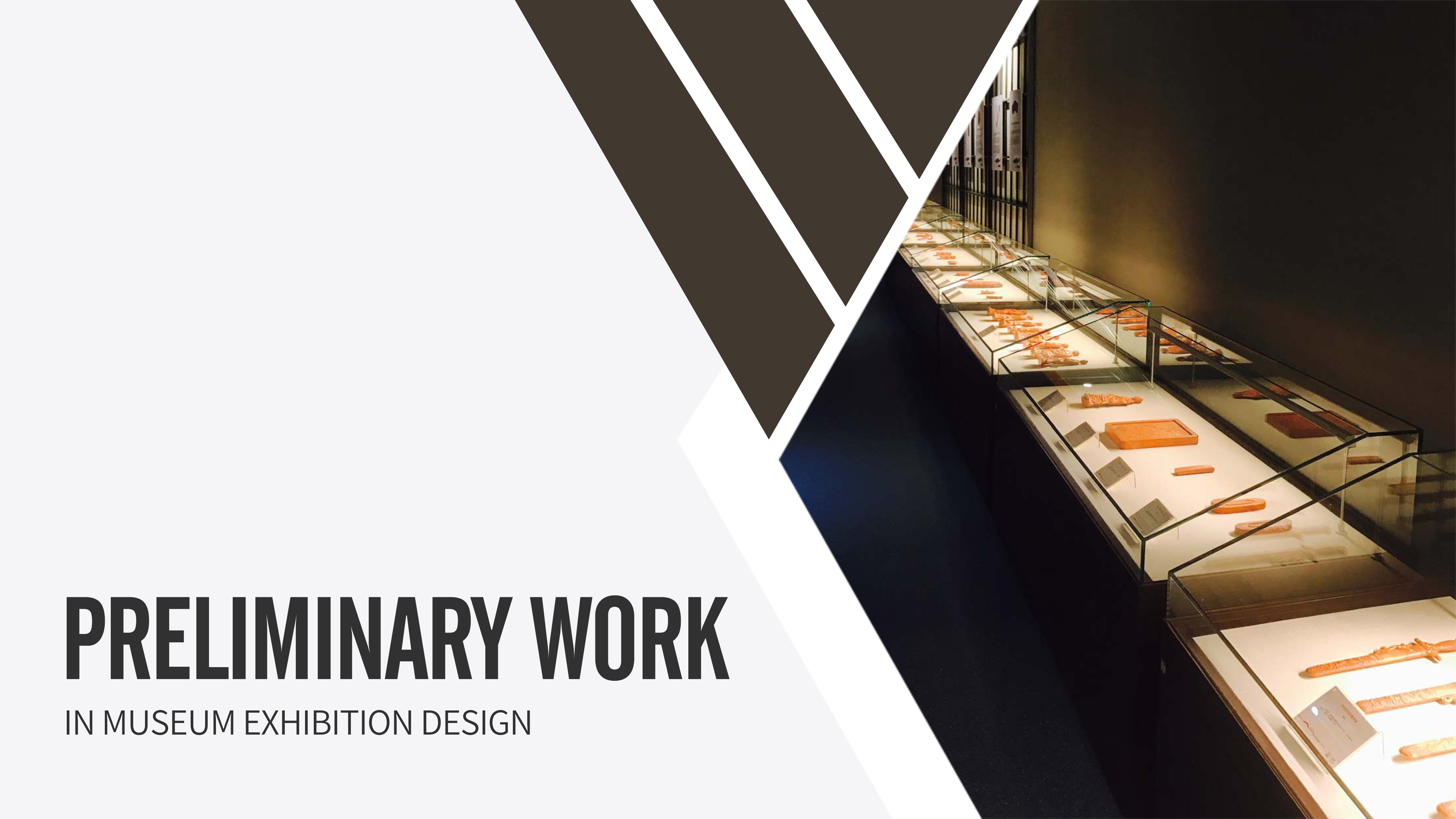 Welche Vorarbeiten sind für die Gestaltung einer Museumsausstellung erforderlich? 1