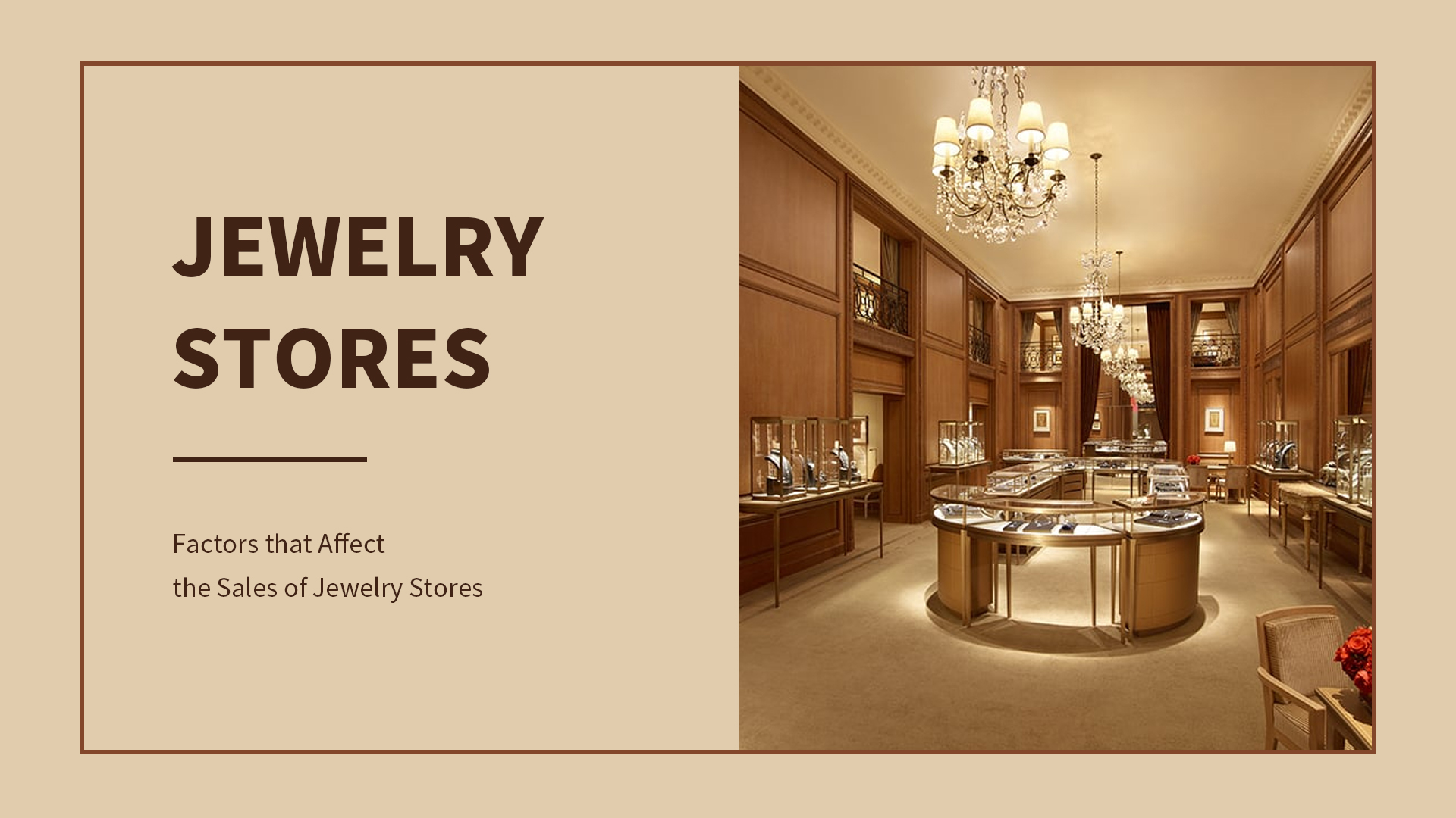 Faktory, které ovlivňují prodej klenotnictví 1