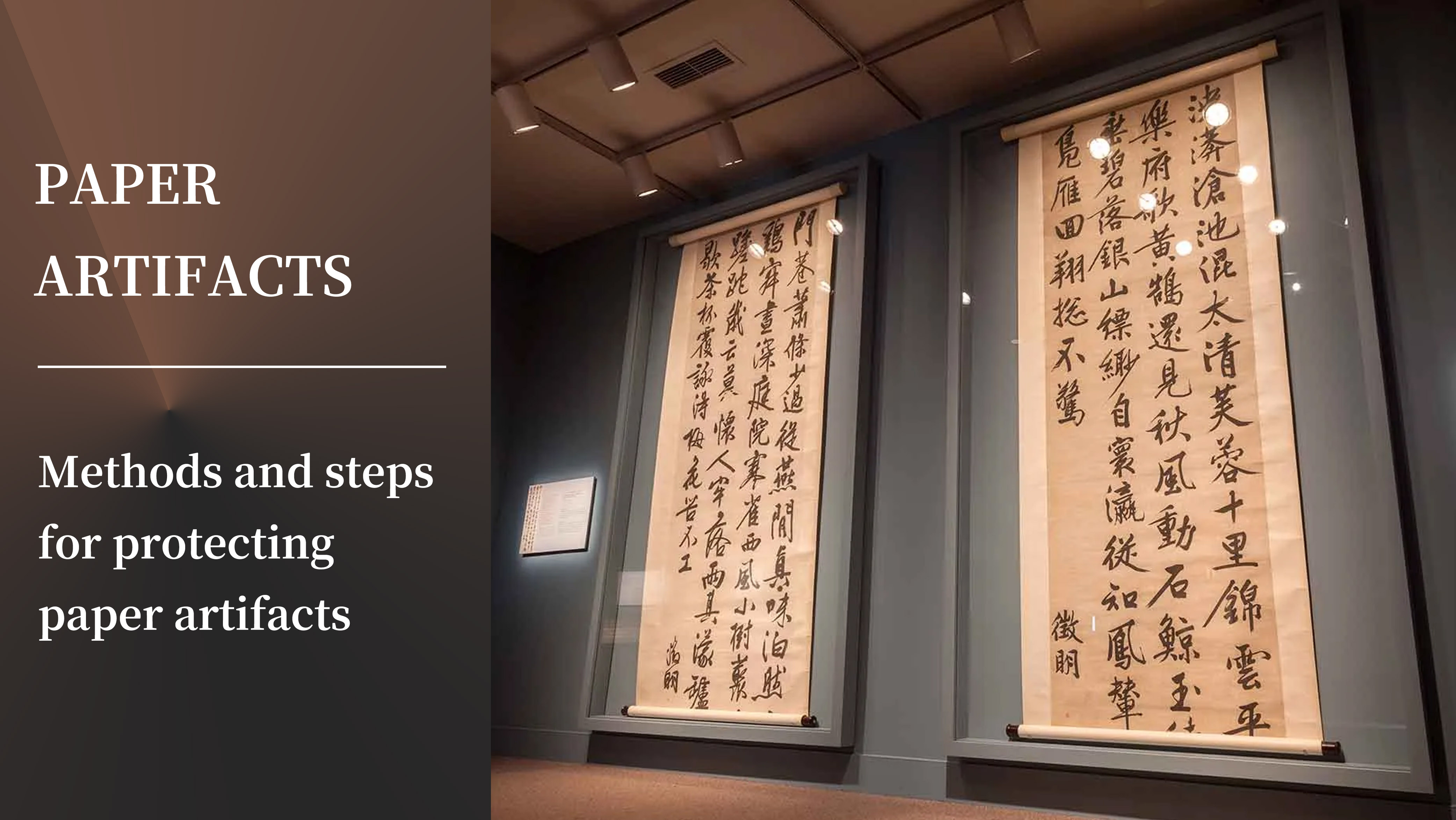 Methods and steps to protect paper heritage 1