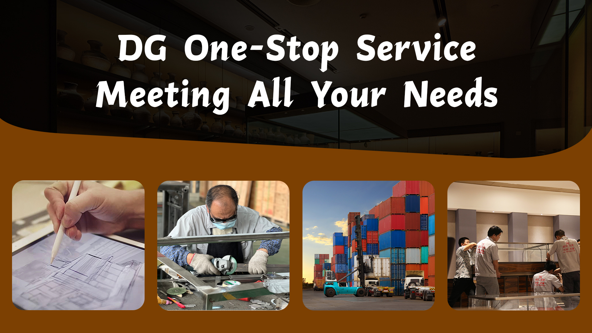 DG One-Stop-Service, erfëllt all Är Bedierfnesser 1