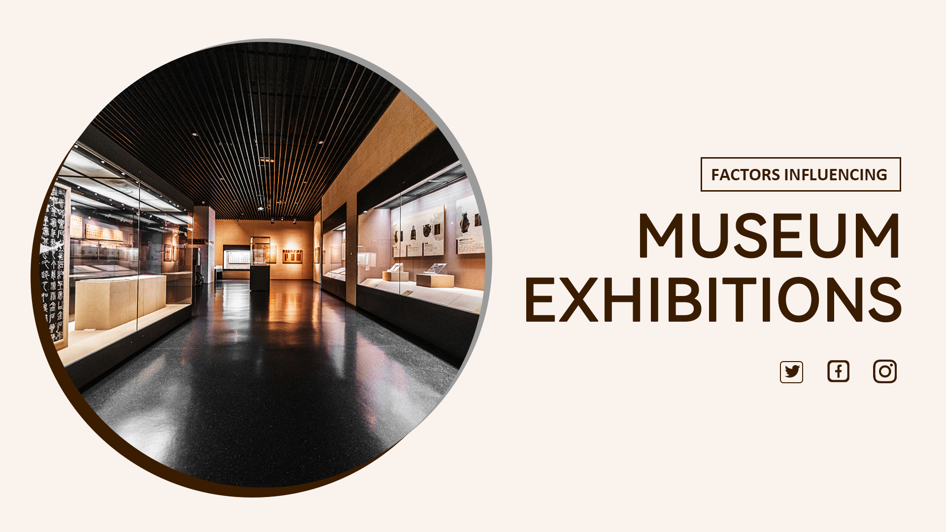 Factors Influencing Museum Exhibitions 1