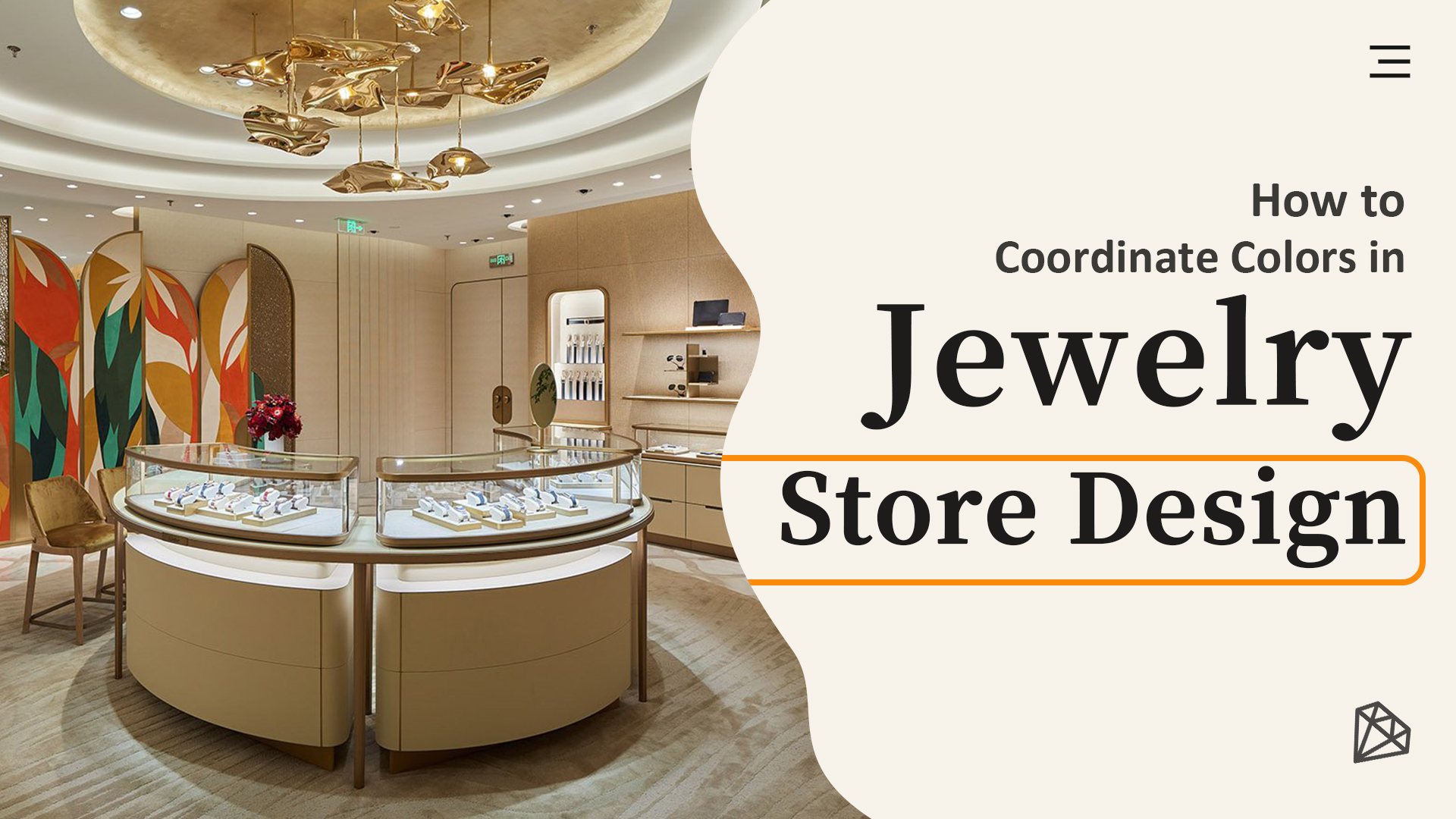 Wéi ee Faarwen am Bijousgeschäftdesign koordinéiert 1