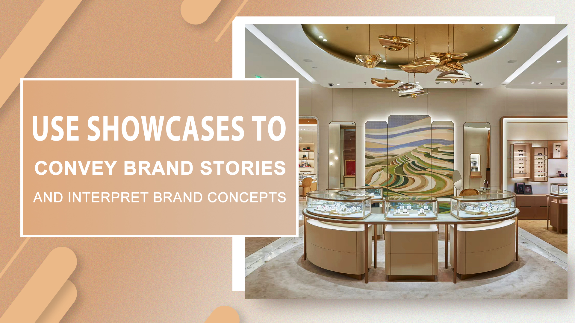 Nutzen Sie Schaufenster, um Markengeschichten zu vermitteln und Markenkonzepte zu interpretieren. 1