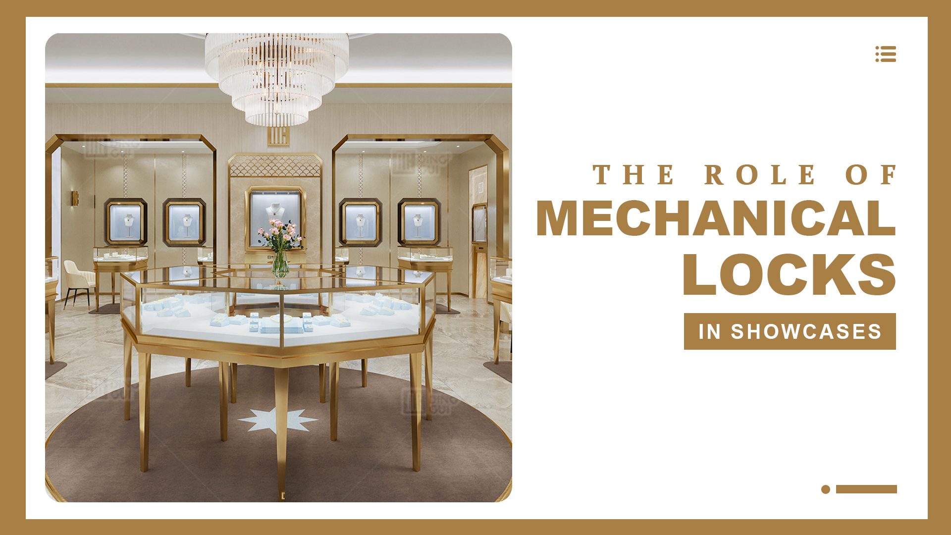 Explore the long-term charm of mechanical locks in showcases 1