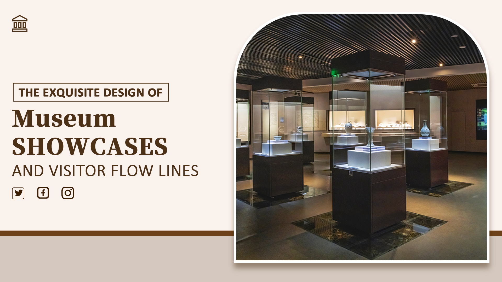 Die Besucher werden zum Entdecken angeregt: durch das exquisite Design der Museumsvitrinen und Besucherführungen. 1