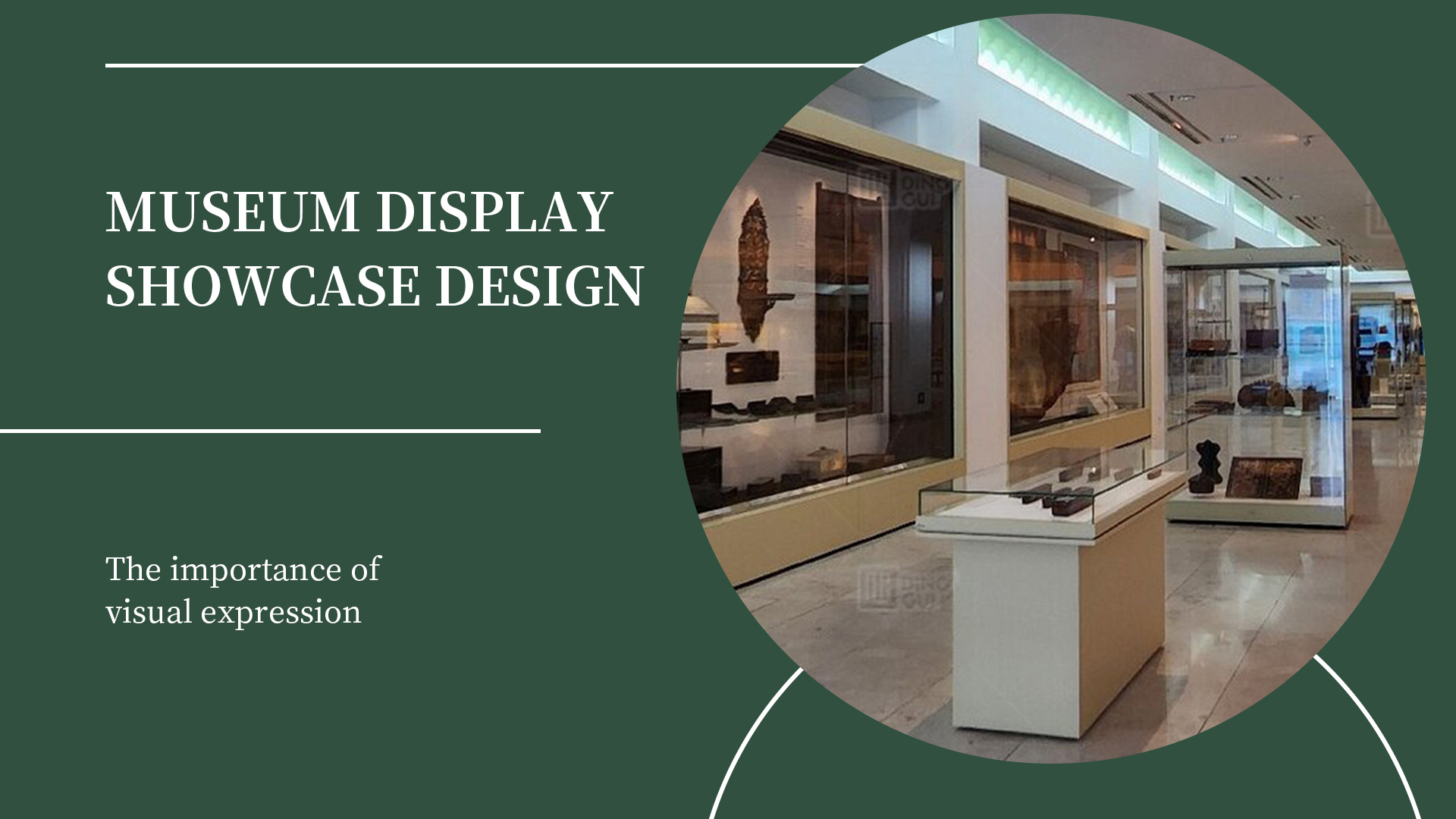 The importance of visual expression in museum showcase design 1