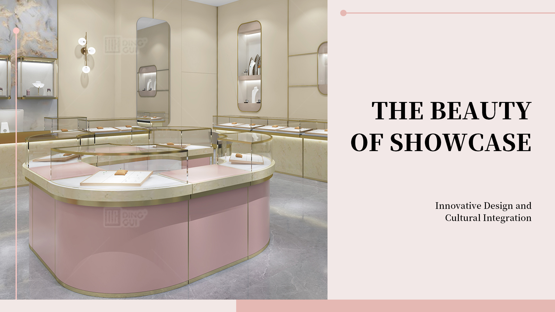 The beauty of showcases integrating innovative design and culture 1