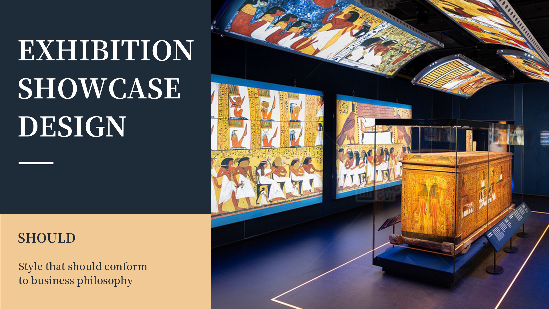 Die Gestaltung des Schaukastens sollte dem Stil des Geschäftskonzepts entsprechen. 1