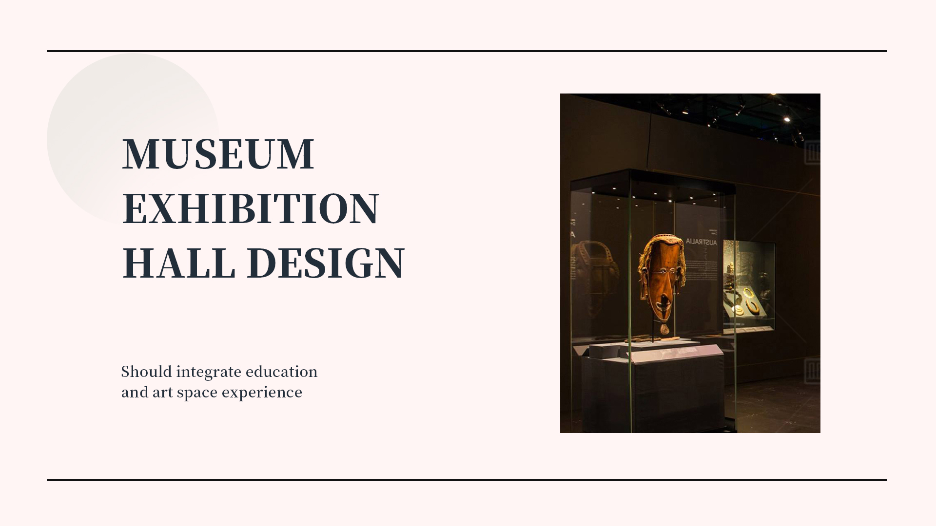 Design výstavních sálů muzea by měl integrovat vzdělávání a zážitky z uměleckého prostoru 1