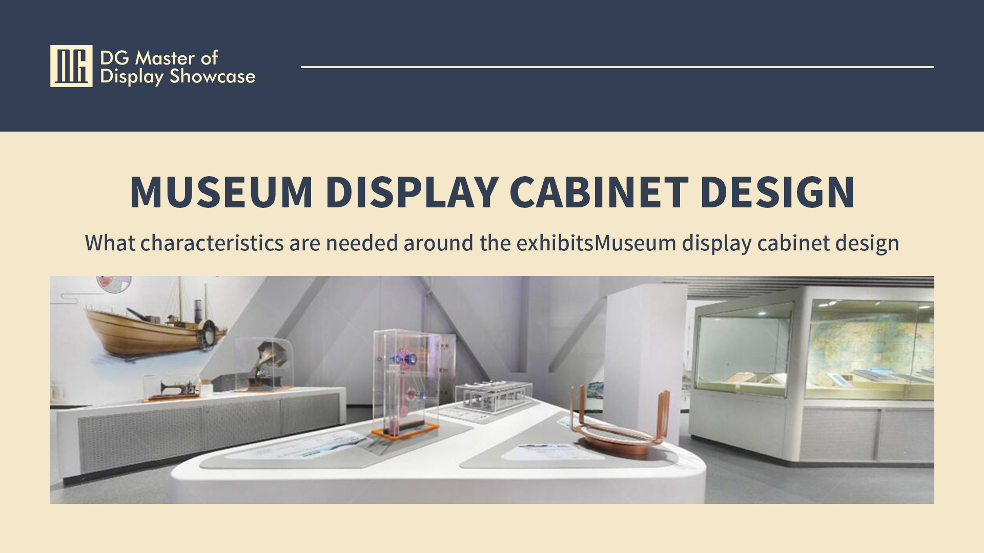 Vilka egenskaper hos utställningar bör man fokusera på vid utformningen av museimontrar? 1