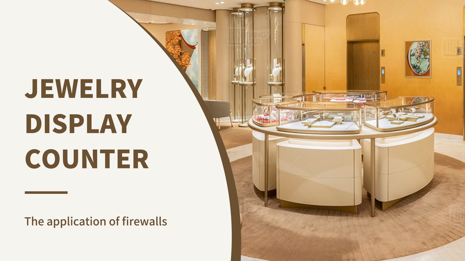 Zərgərlik məmulatlarının vitrinində odadavamlı lövhənin tətbiqi 1