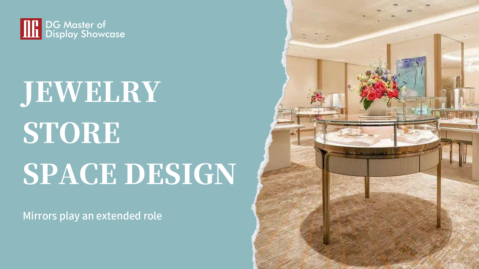 Speglar spelar en utökad roll i designen av juvelerarbutiker 1